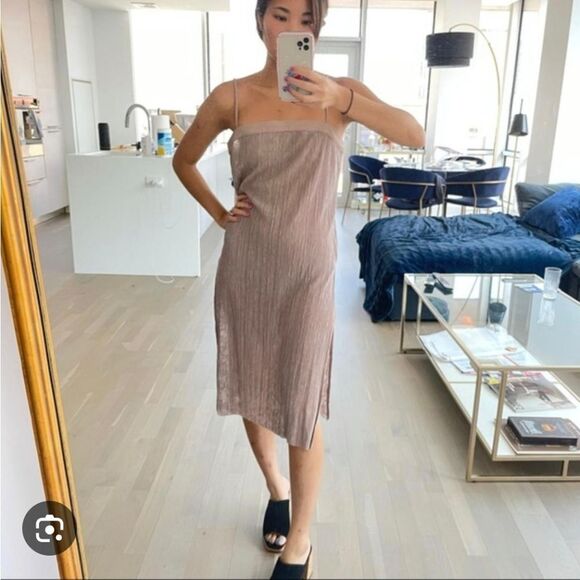 NWT Zara Pleated Basic Dress Size XL - Picture 13 of 13